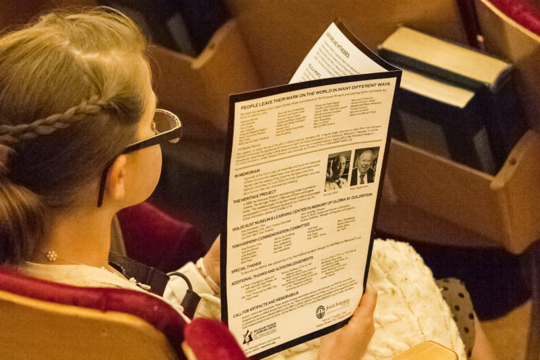 2015-4-19 HMLC Yom HaShoah Event Program 2015-4-19 HMLC Yom HaShoah Event Program
