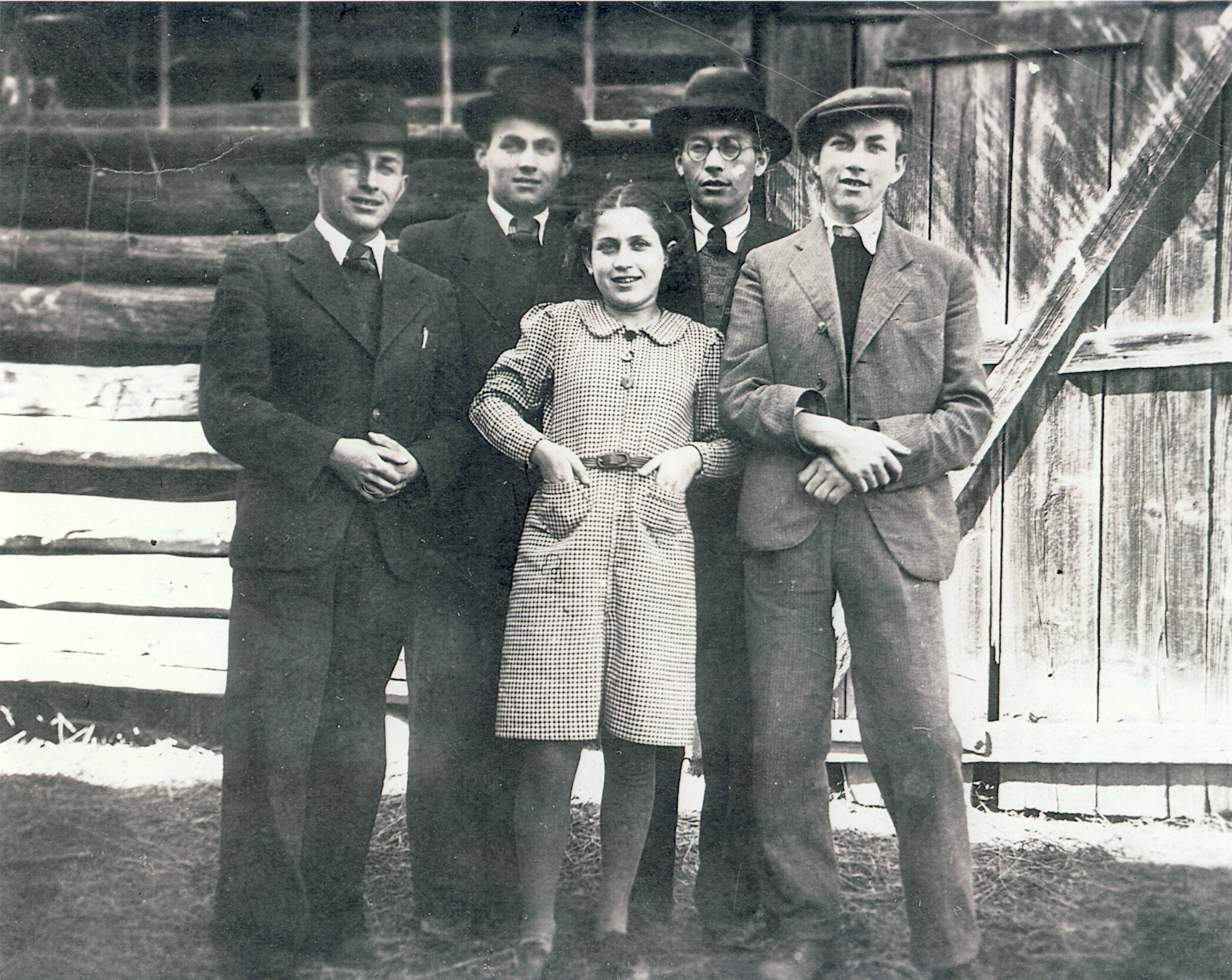 Eva's Father Alex Rosenber and siblings