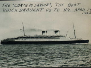 #11 Gusdorf, Paul, Hans (John), Walter, ship from Germany. Document (6) ship from Germany