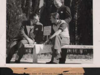 #14 Home of American JDC, Italy Sam Klein, standing