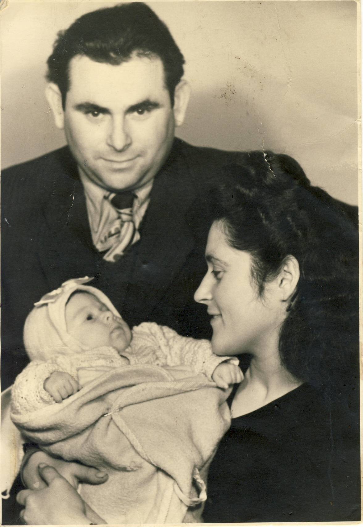 Murry & Toby Cymber with Daughter Ruth 1949
