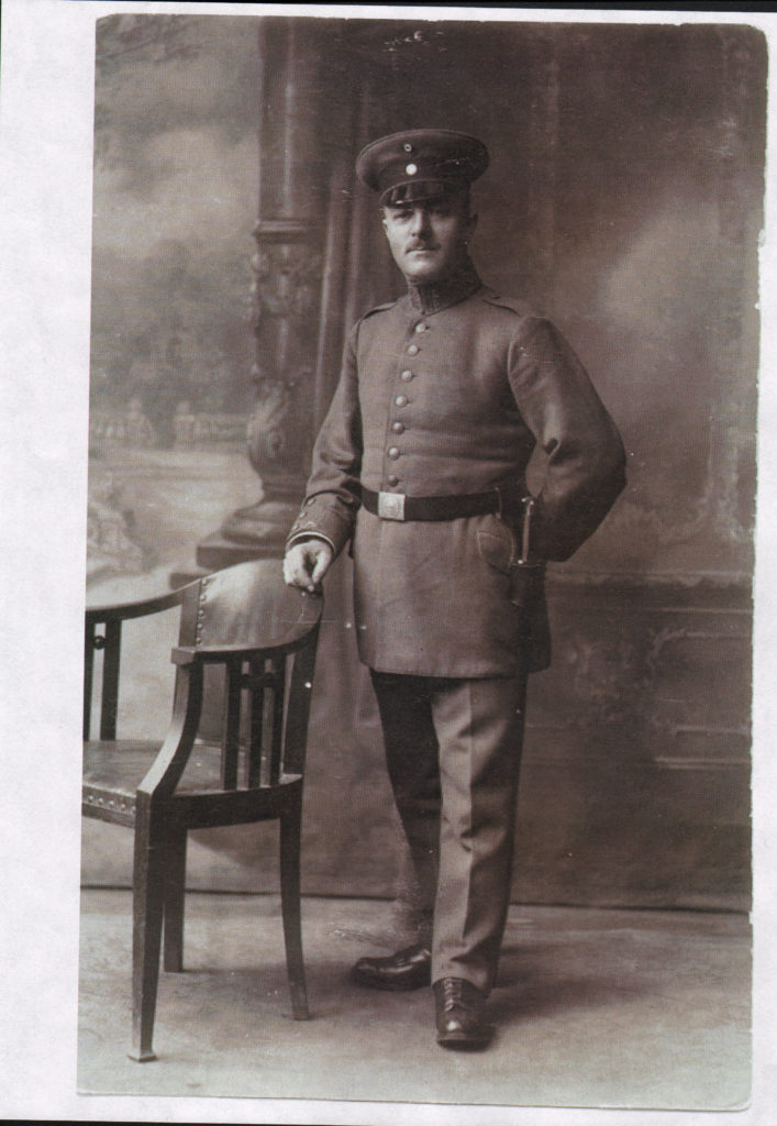 Marianne's maternal grandfather, Julius Reis in WWI
