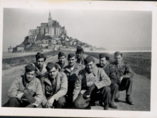 #6 Gusdorf, Paul, left, U.S. Army Signal Corps Group of men U.S. Army Signal Corps