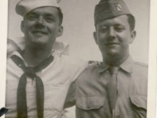 Alfred and Eric Oppenheimer 1945