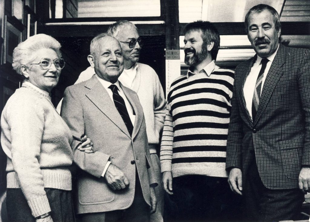 Elsie & Carl Levy in 1988