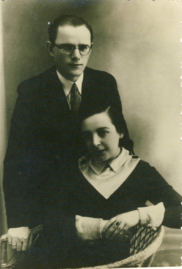 Paul & Naomi Wedding Portrait in 1934