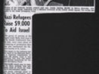 Newspaper clipping about Habonim Society