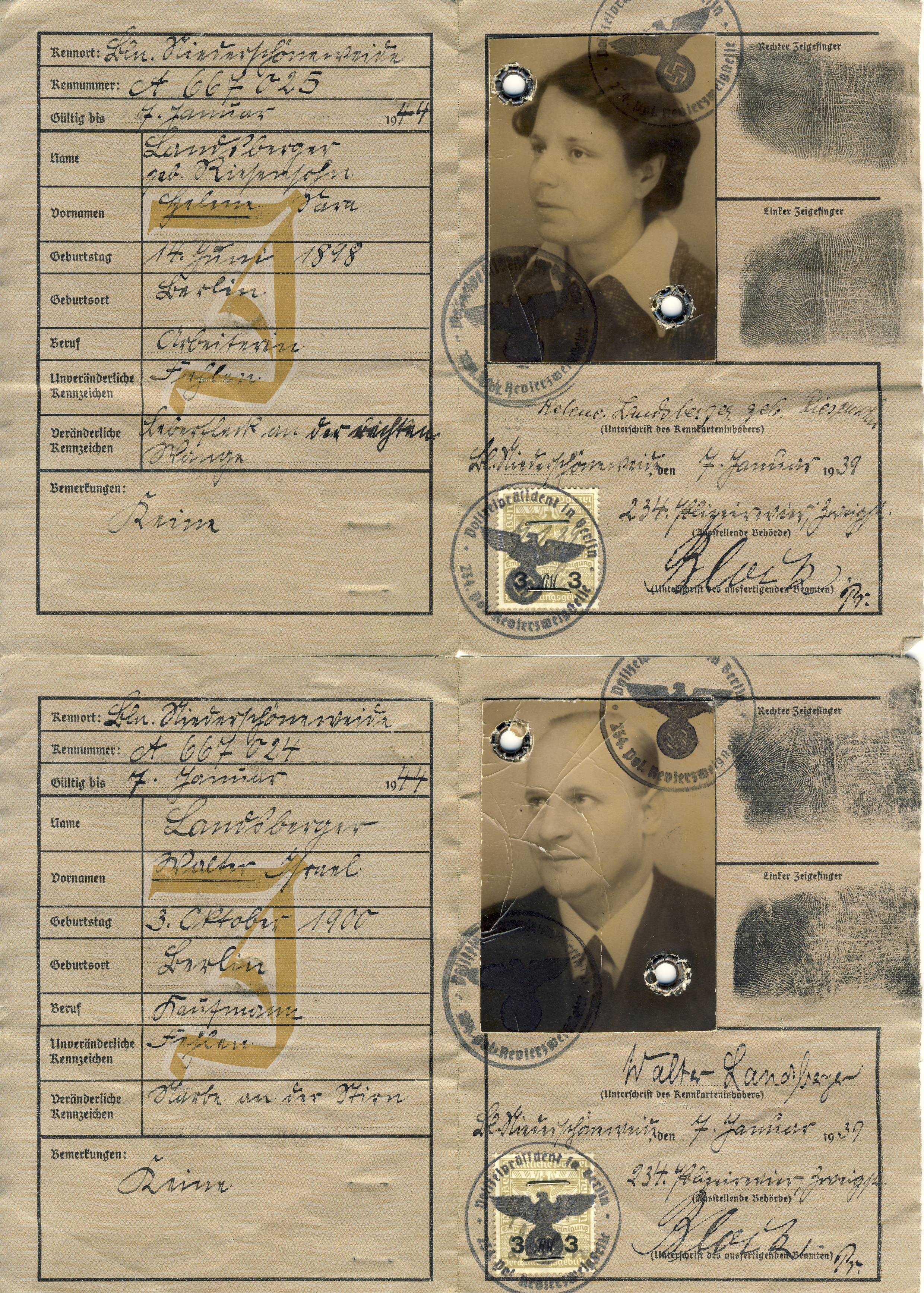 ID Papers Issued in Berlin