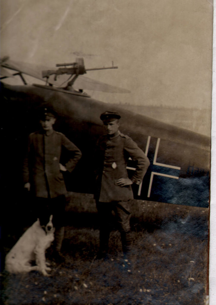 Ruth's father reconnaisance pilot WWI