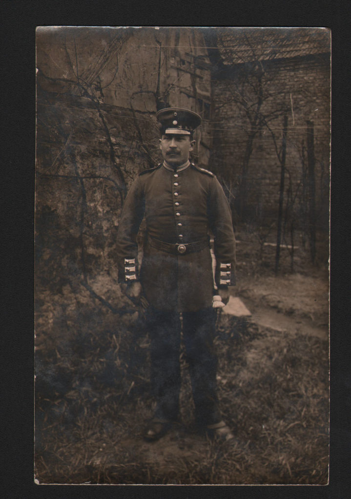 Elsie's uncle, Max Bruchfeld during WWI.