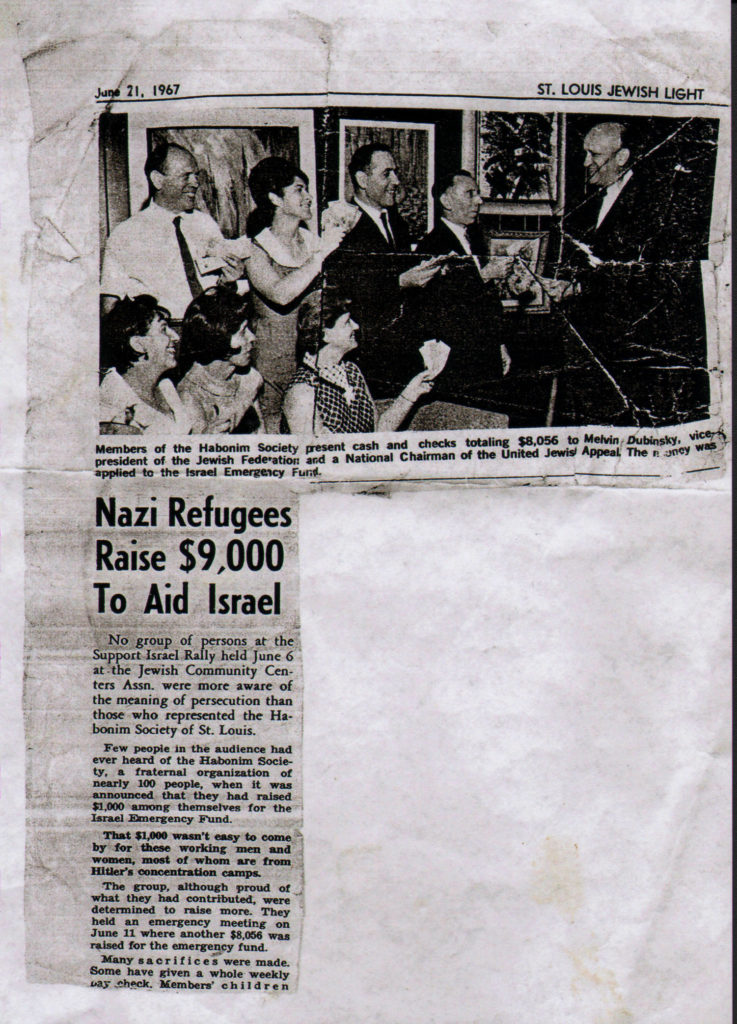 Jewish Light article 1967