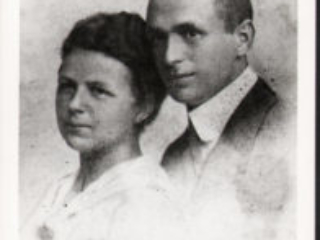 #3 Winterfeld, Ruth's parents. Dr. James and Maria Bileski, 1919, Berlin Ruth's parents