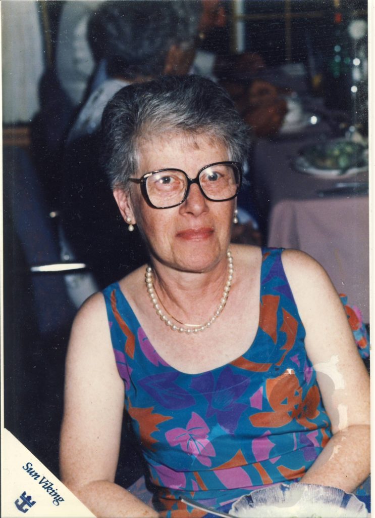 Lotte Zinner in April of 1990