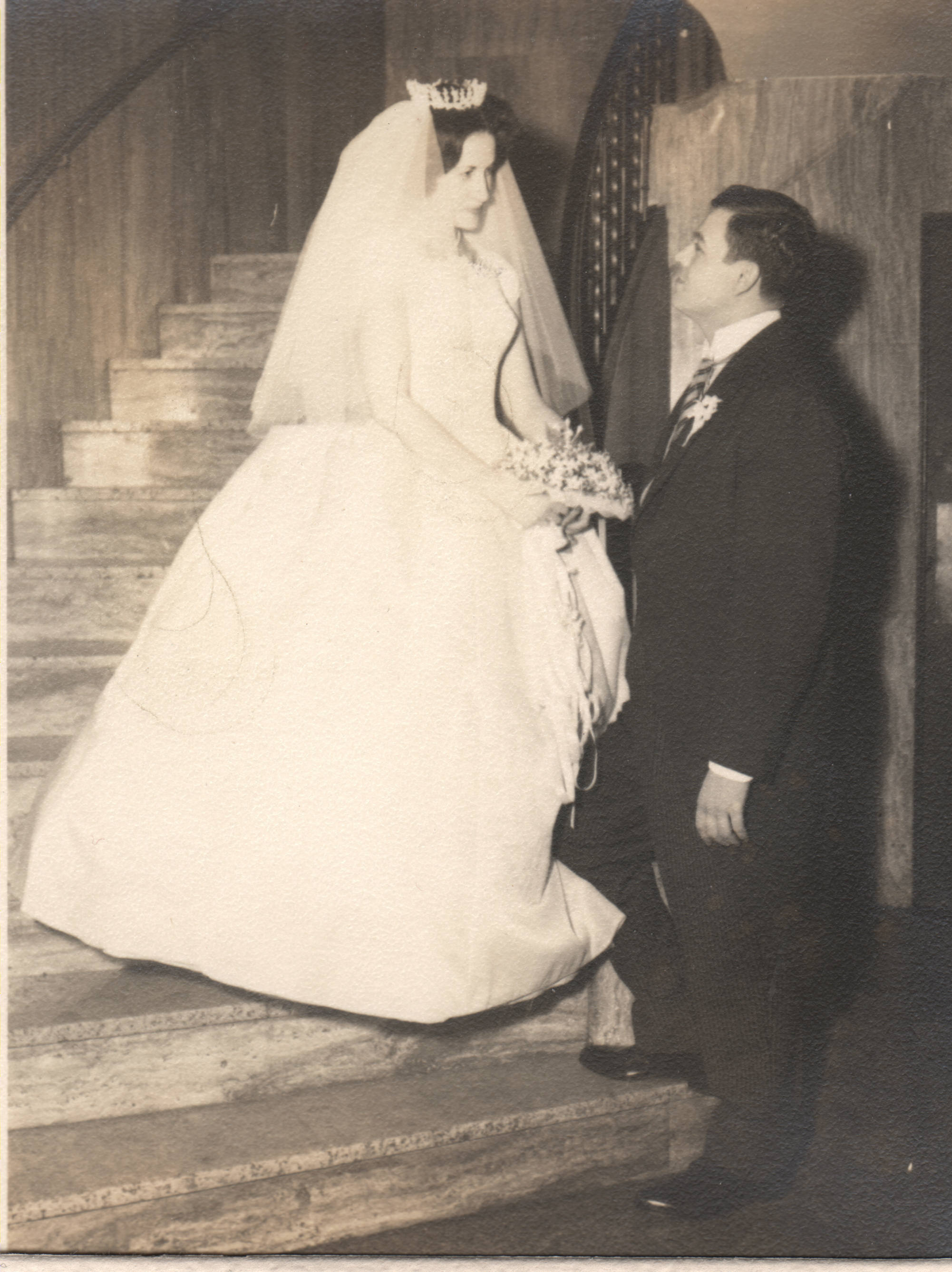 Gustav Schonfeld marriage to Miriam, 1961