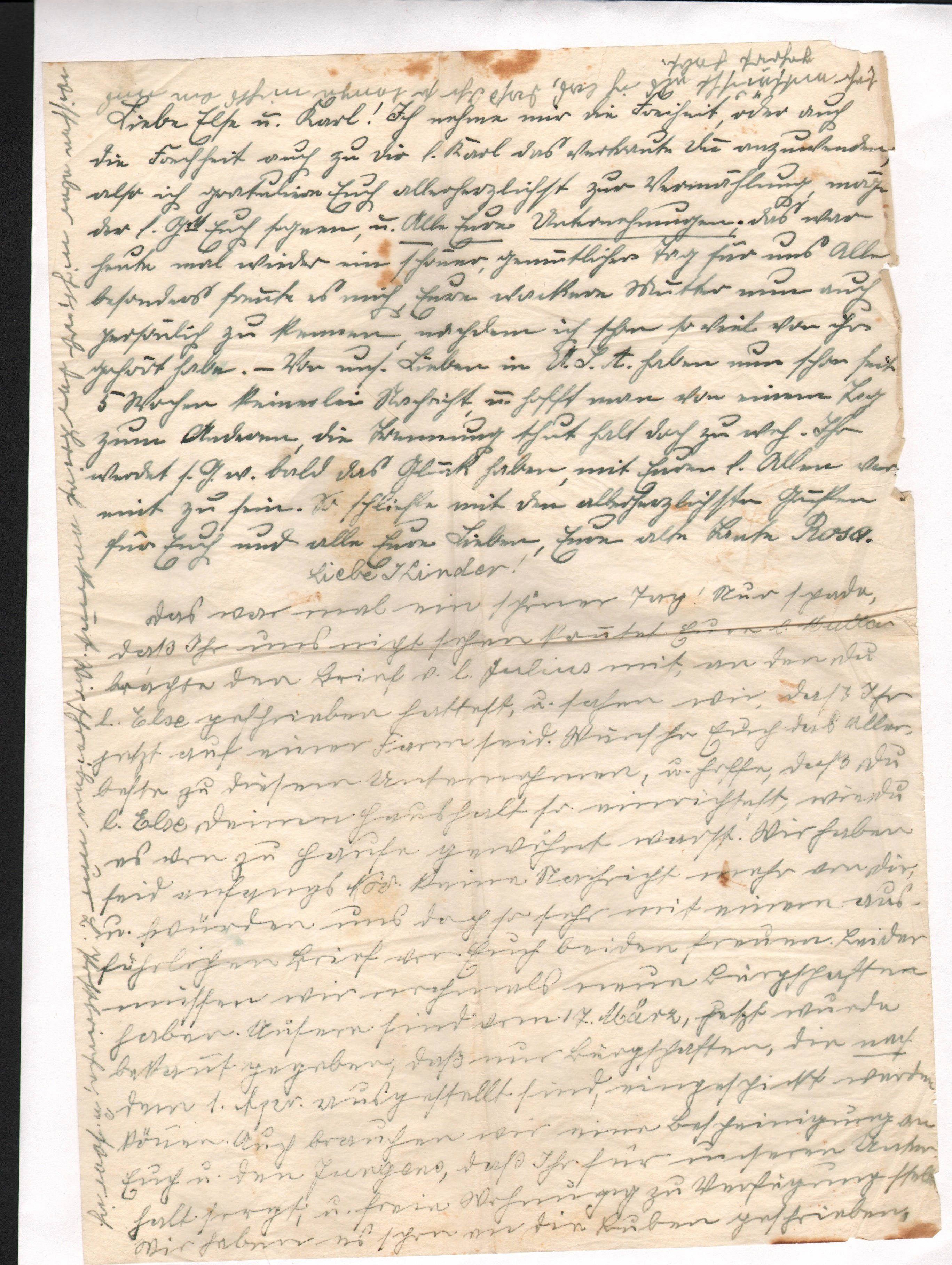 Elsie's letter from parents before their deportation '41 - Part 5