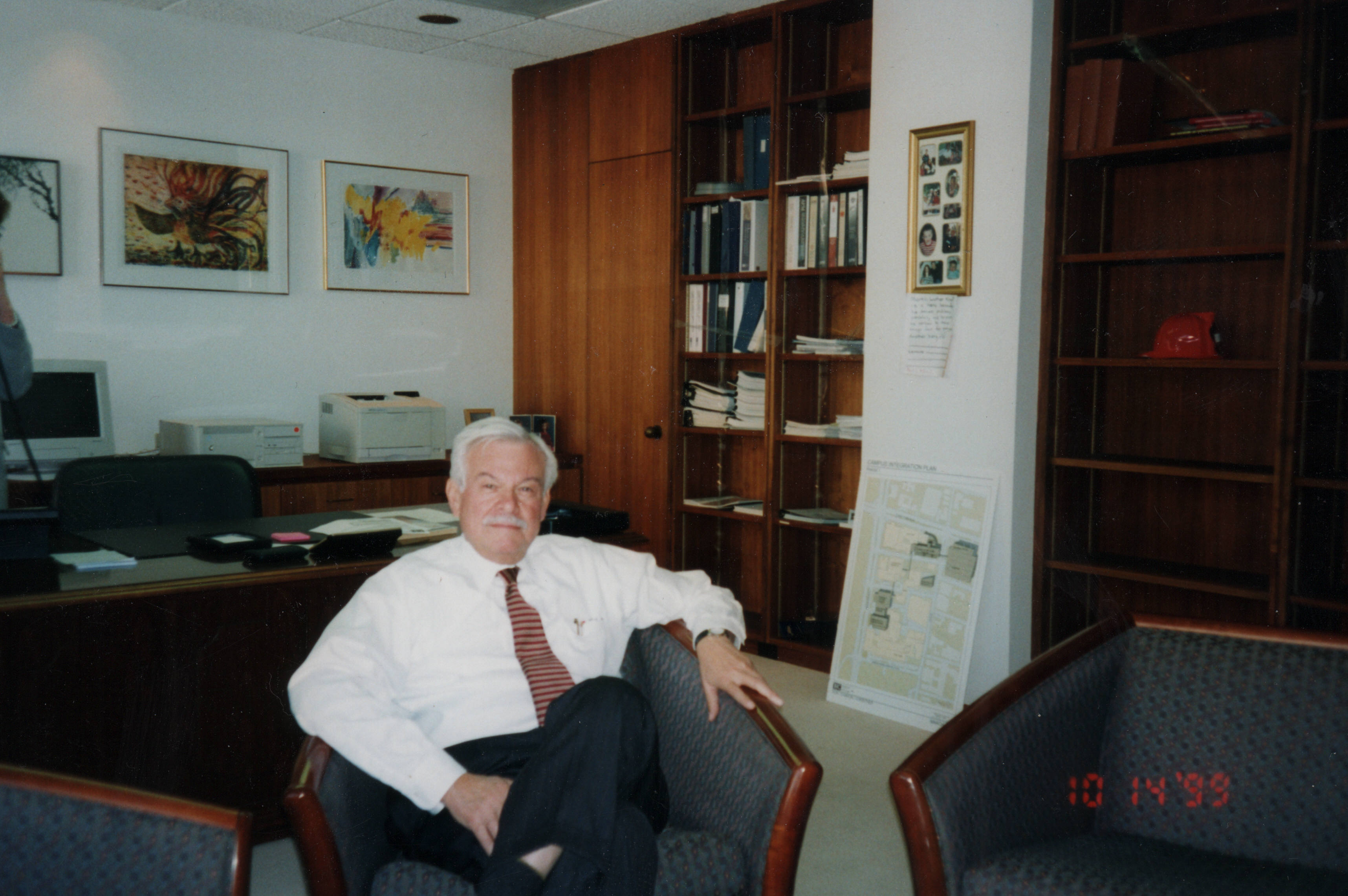 Gustav Schonfeld at Washington University, 1999