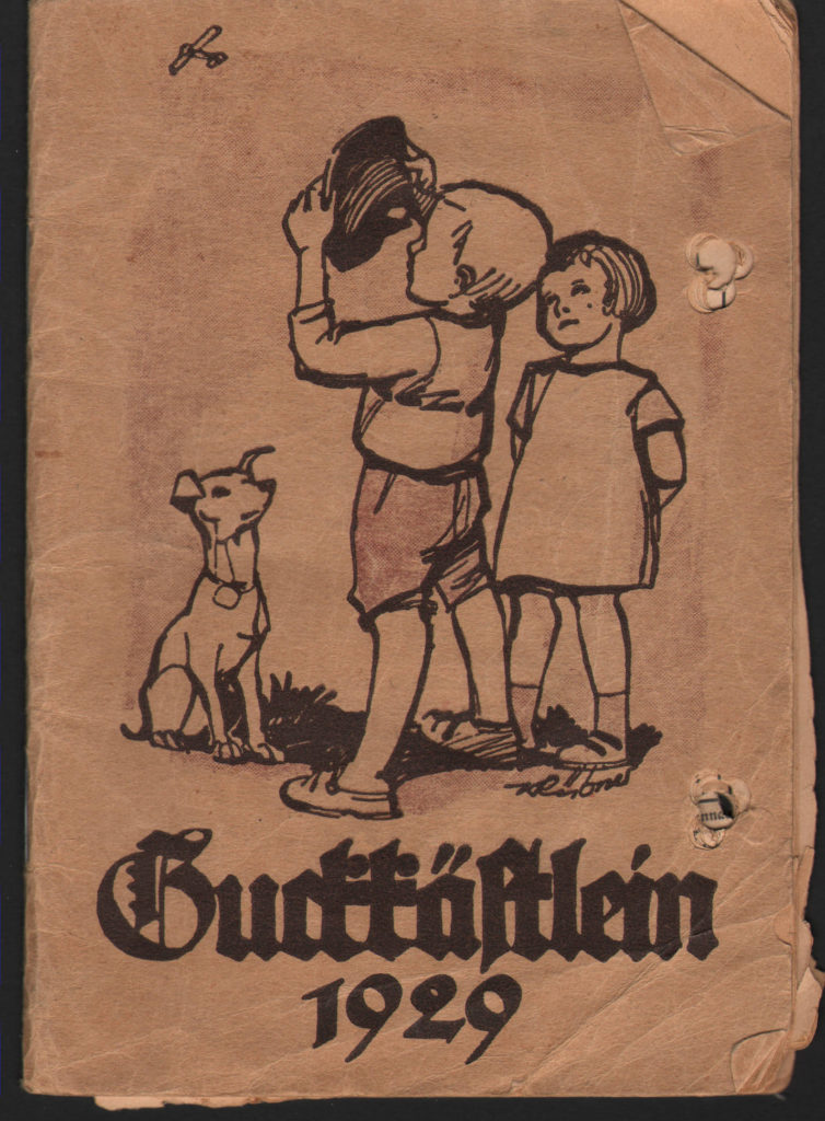 1929 school book Landau, Pfalz Germany