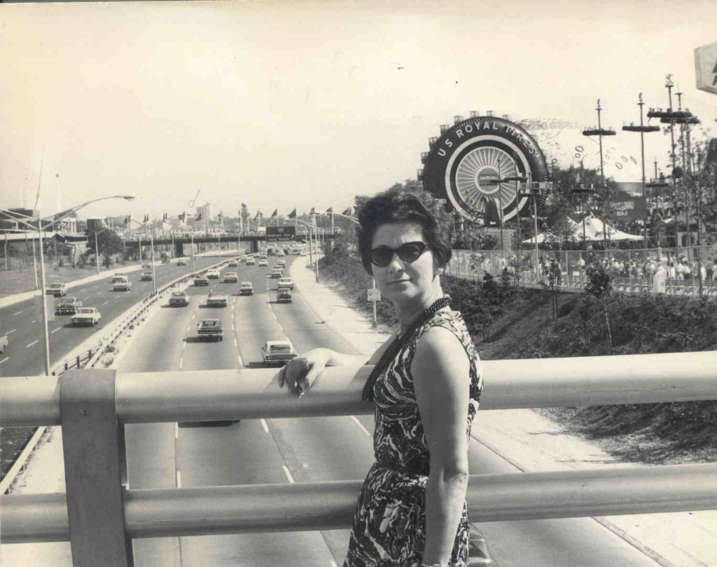 Bea at World's Fair in 1964