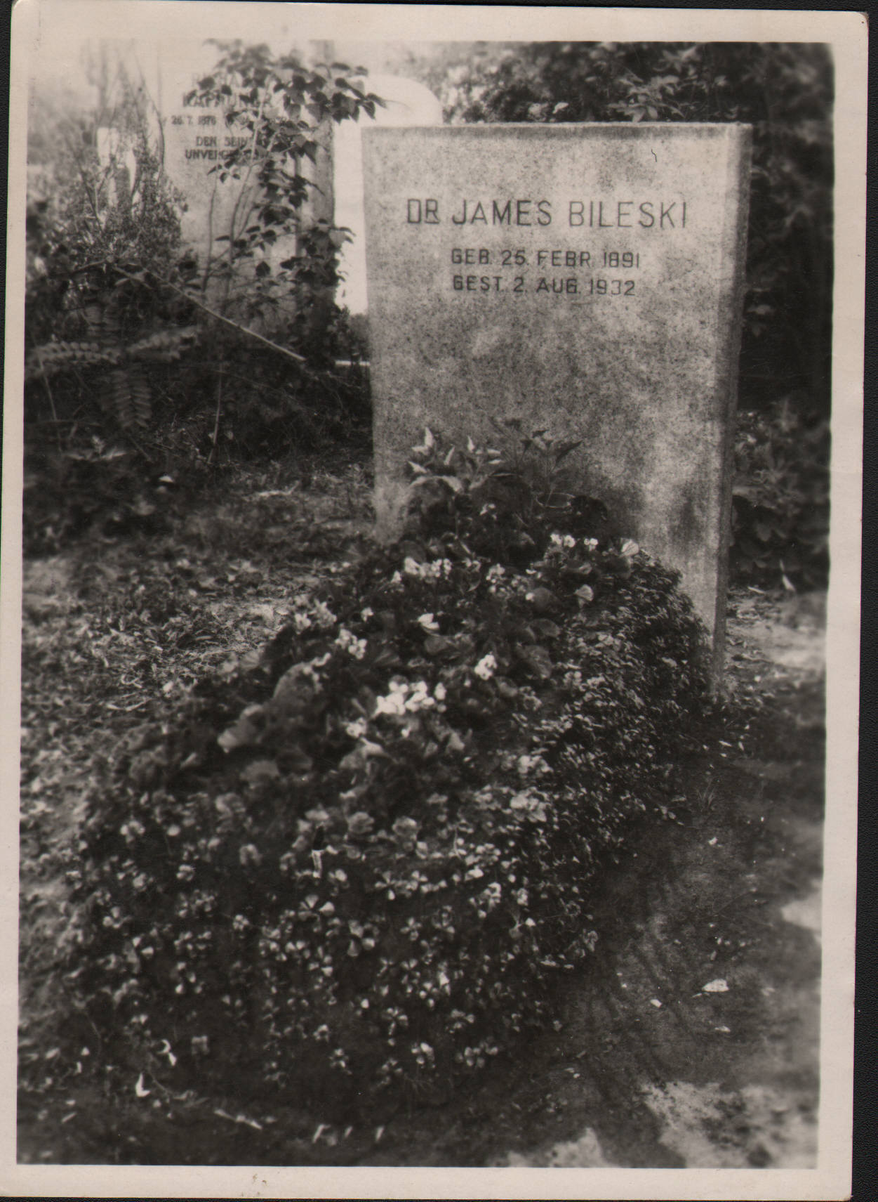 Ruth's Father's grave