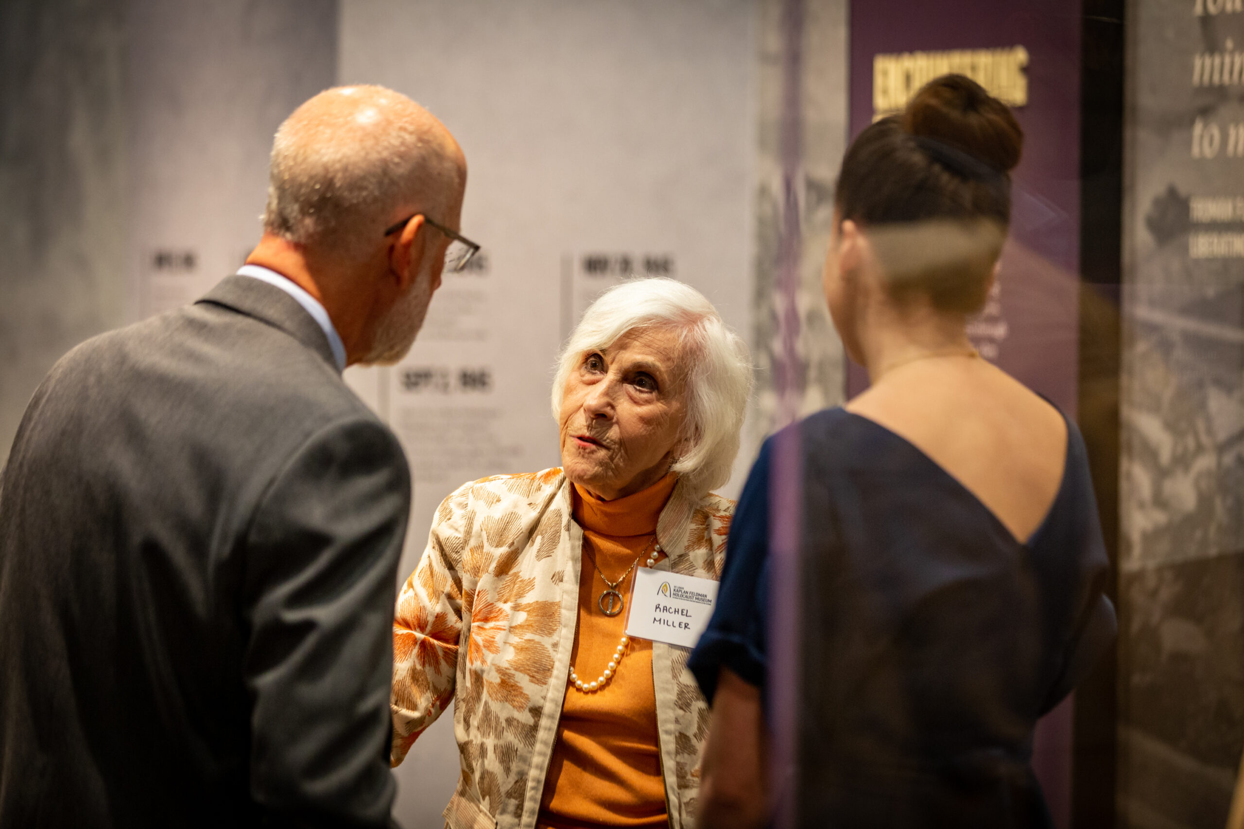 image of holocaust museum members at a St. Louis Holocaust Museum Event