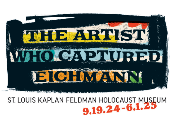 image of the artist who captured eichmann graphic