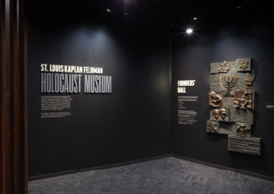 Permanent Holocaust Exhibition - founders hall