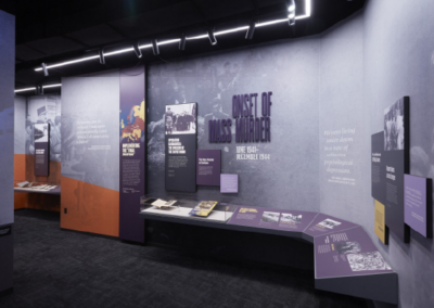 image of Permanent Holocaust Exhibition - Onset of Mass Murder