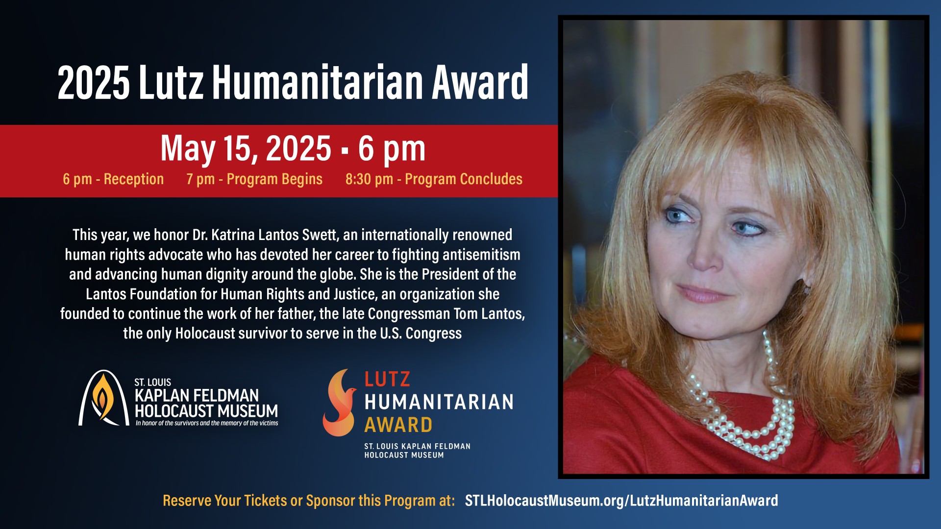 Lutz Humanitarian Award Logo