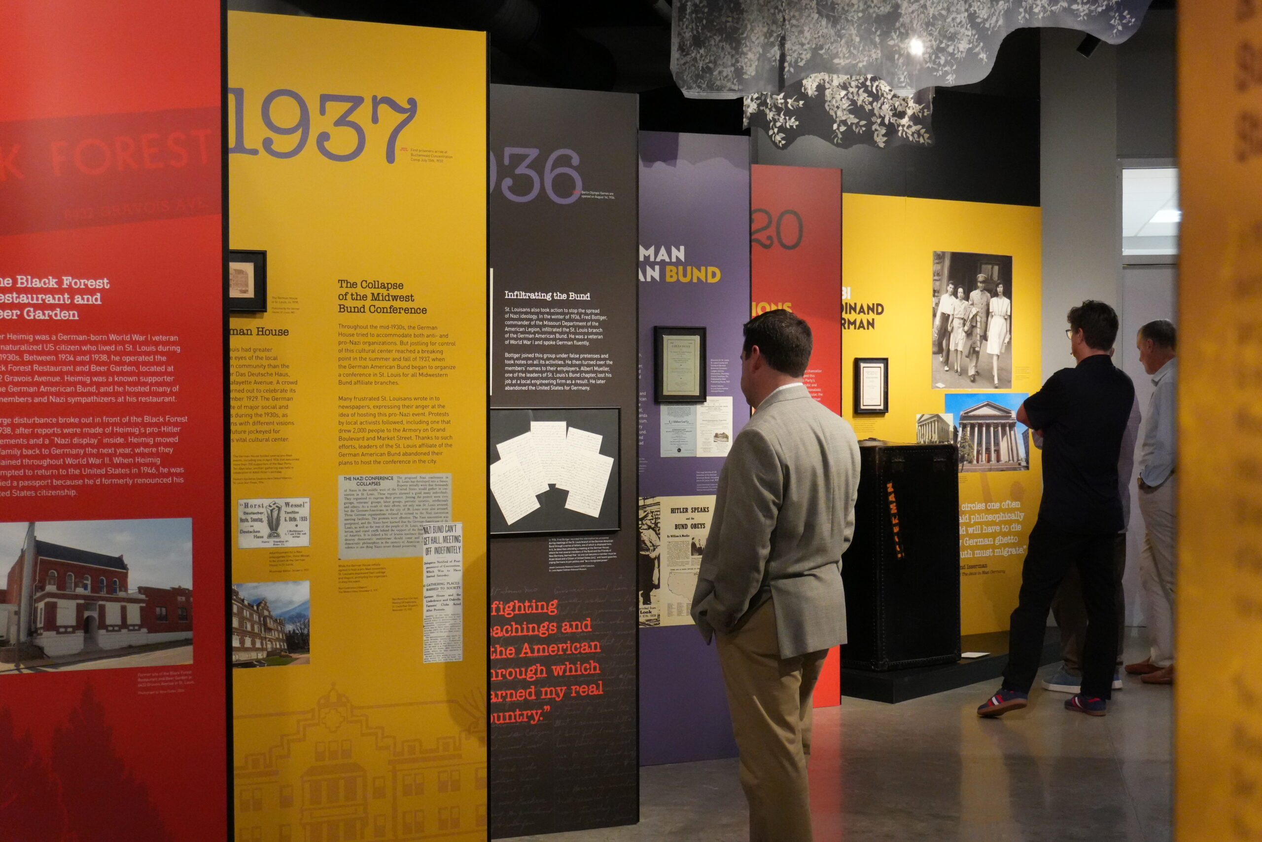 Nazis Next Door new exhibit graphic